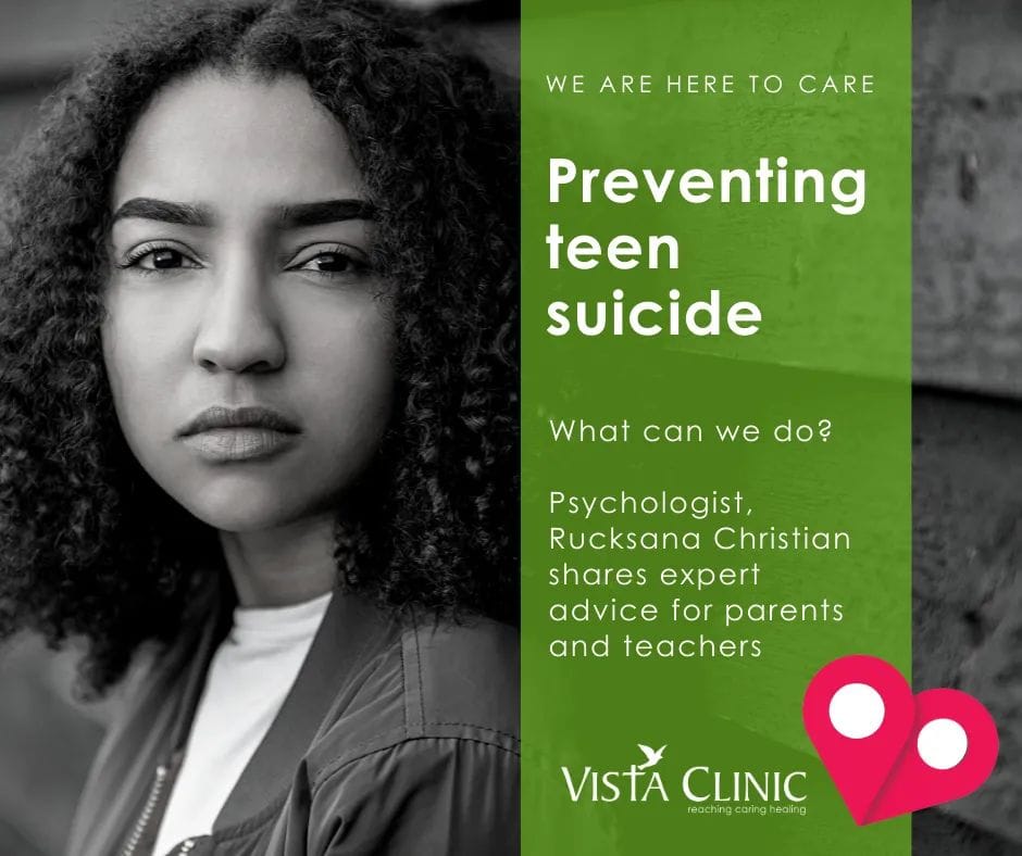 Preventing Teen Suicide - Mental Health Education by Rucksana Christian